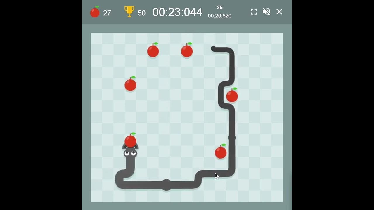 Google Snake Small Slow Dice 50 Apples in 50:633 