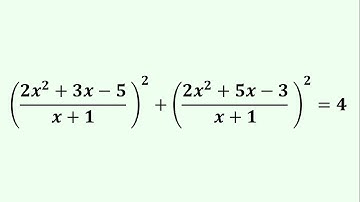 A Nice Rational Equation Solved with Substitution | Math Olympiad