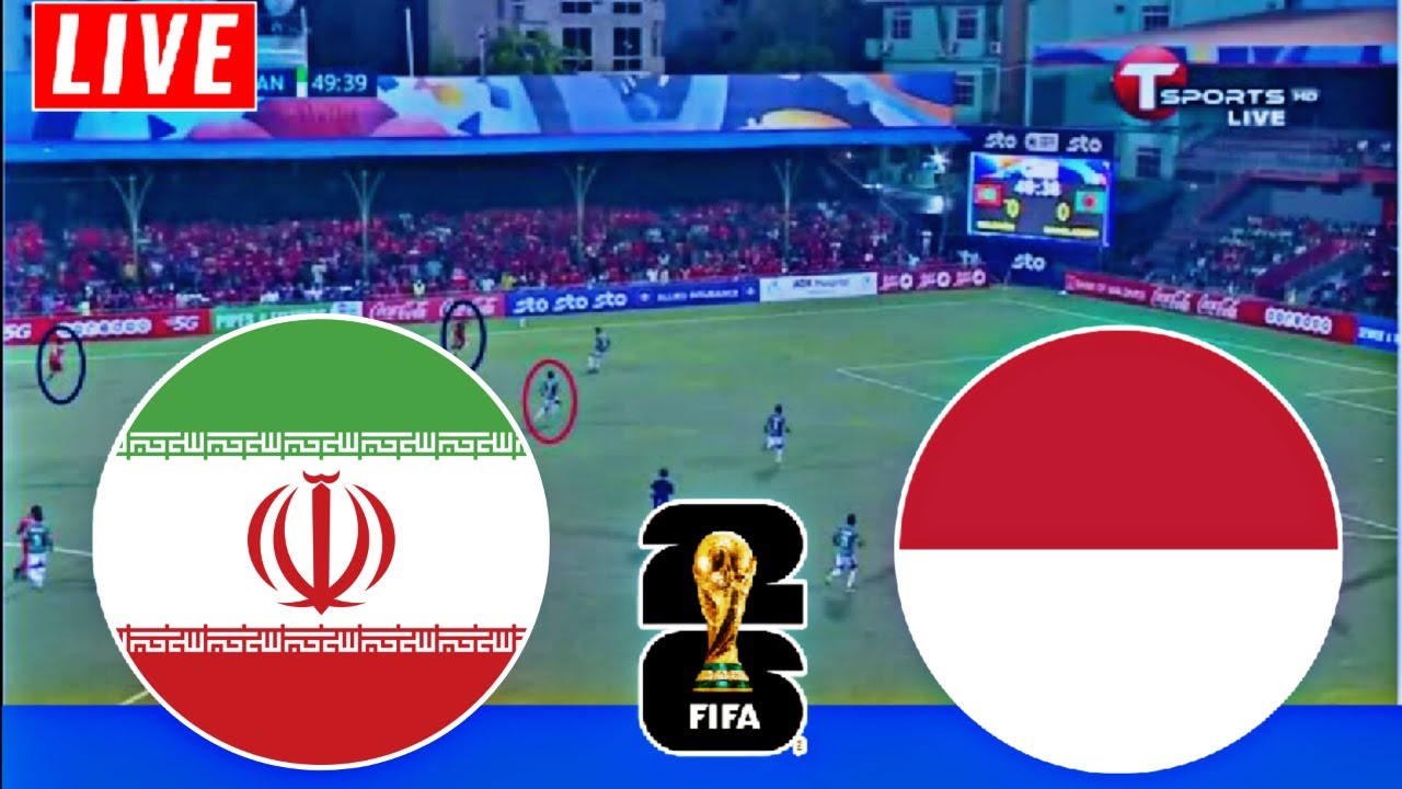 Indonesia vs Iran Live Score Ruslt Football Pertandingan Sepak Bola