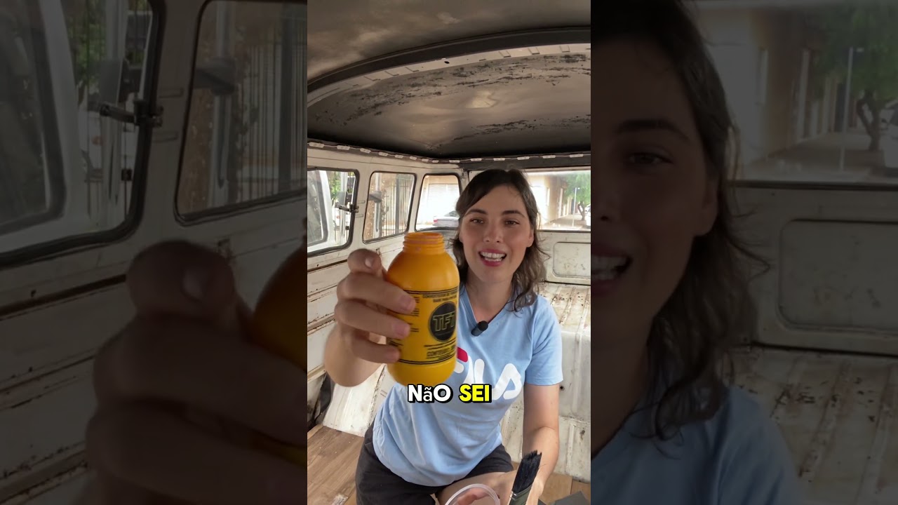 Primeiro passo da construção do motorhome na Kombi