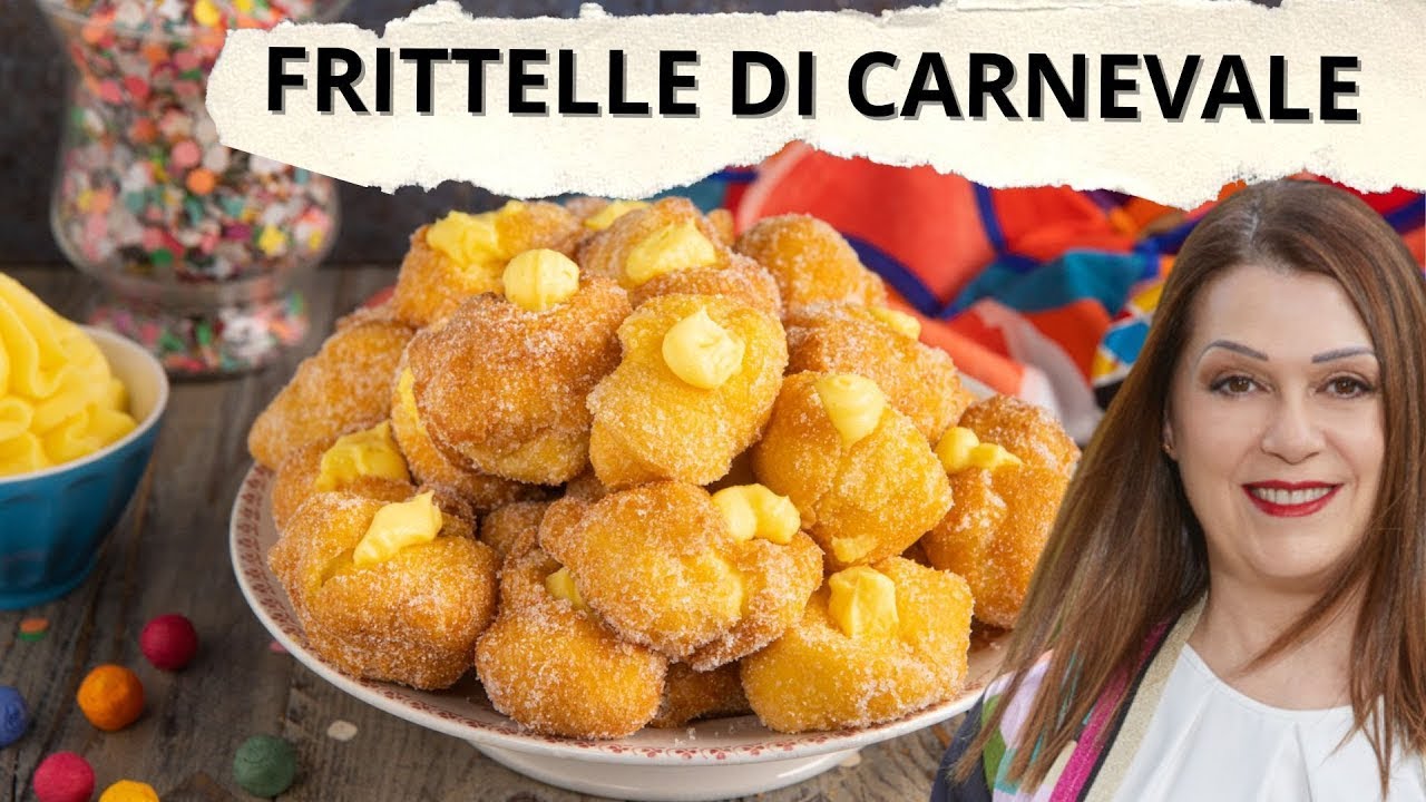Frittelle di carnevale ripiene di crema: ricetta facile!