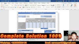 Excel Module 3 SAM End of Module Project 2 | NP_EX19_EOM3-2 | Sandhills-Sand River Water District