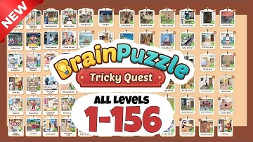Brain Puzzle: Tricky Quest ALL LEVELS 1-156 Gameplay Walkthrough Full Game Solutions