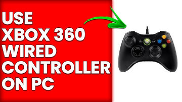 How To Use Xbox 360 Wired Controller On PC (How To Set Up/Connect Xbox 360 Wired Controller On PC)