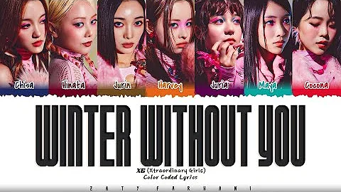 XG - 'WINTER WITHOUT YOU' Lyrics [Color Coded_Eng]