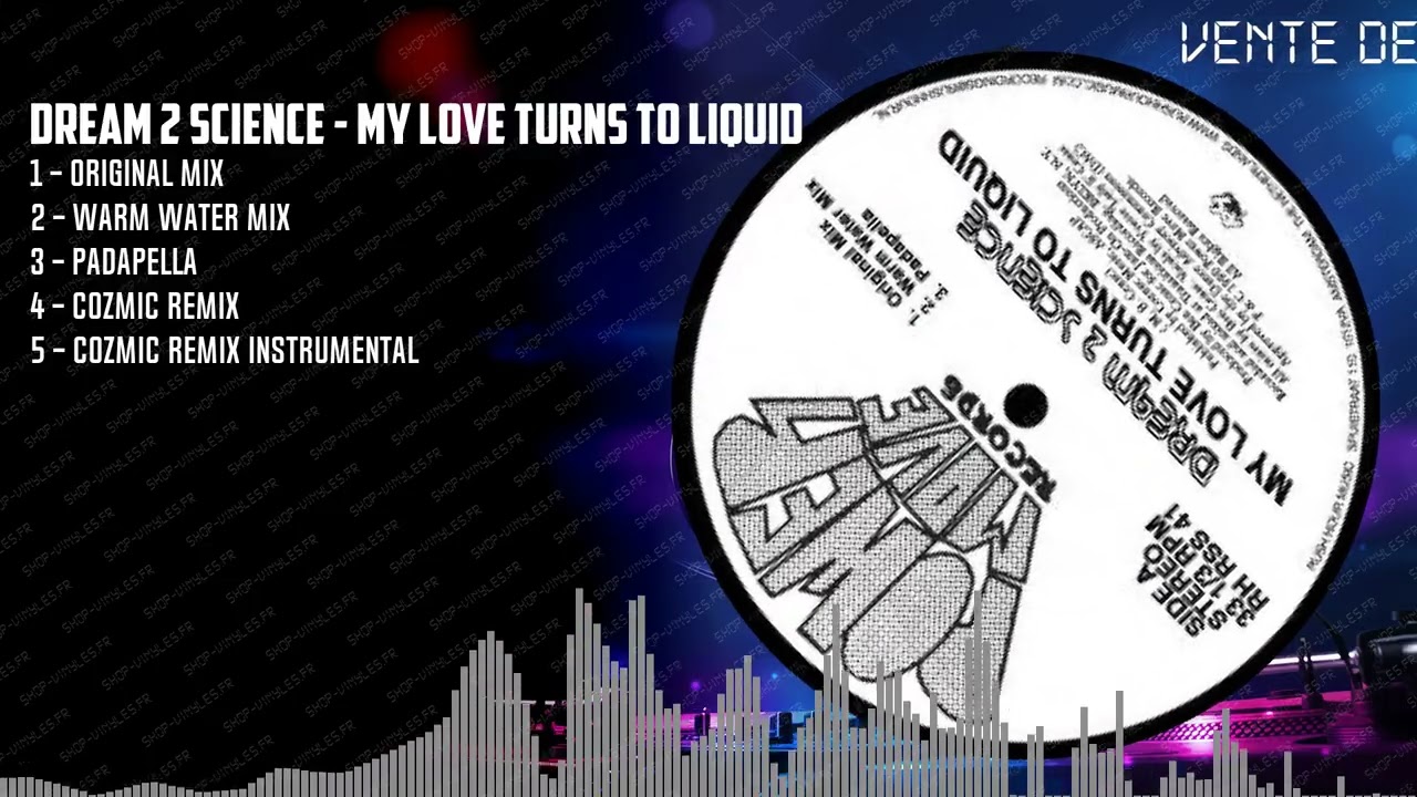 Dream 2 Science – My Love Turns To Liquid【近日入荷予定】