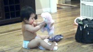 Brianna Tried To Take Off Her Diaper