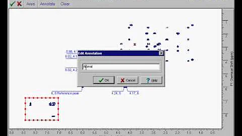 ACD/2D NMR Manager Spectrum Processing (Obróbka widma)