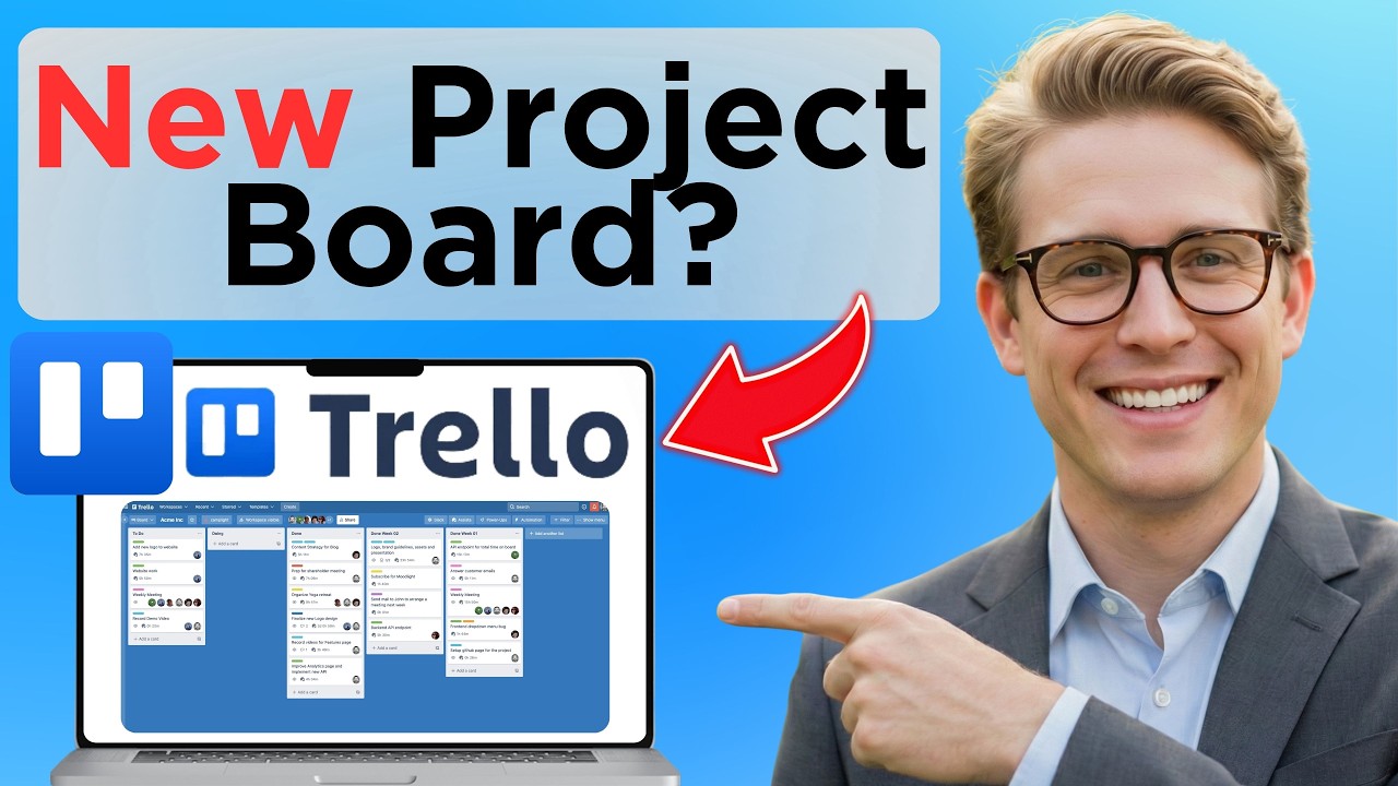 How To Create A Trello Board (Updated 2026) - YouTube