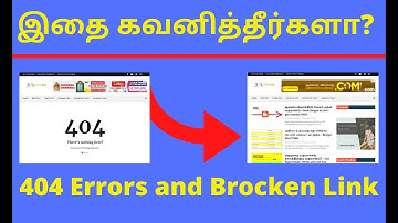 Important SEO Facts On 404 Errors and Brocken Link In Blogger Redirection
