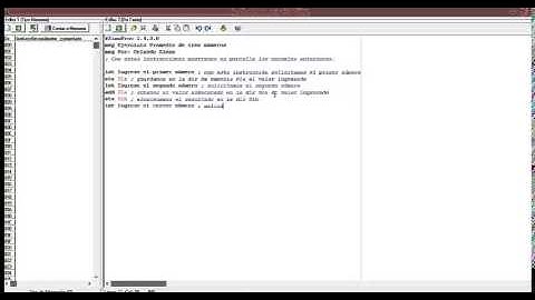 Ejercicio Assembler - SimuProc_Orlando Alean