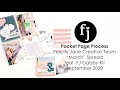 Pocket Page Process | Felicity Jane Creative Team | feat. FJ Gabby Kit September 2020