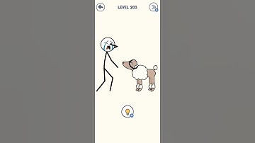 Draw Puzzle 2 Level 202 & 203 #shorts