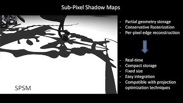 SIGGRAPH 2013: Sub Pixel Shadow Mapping