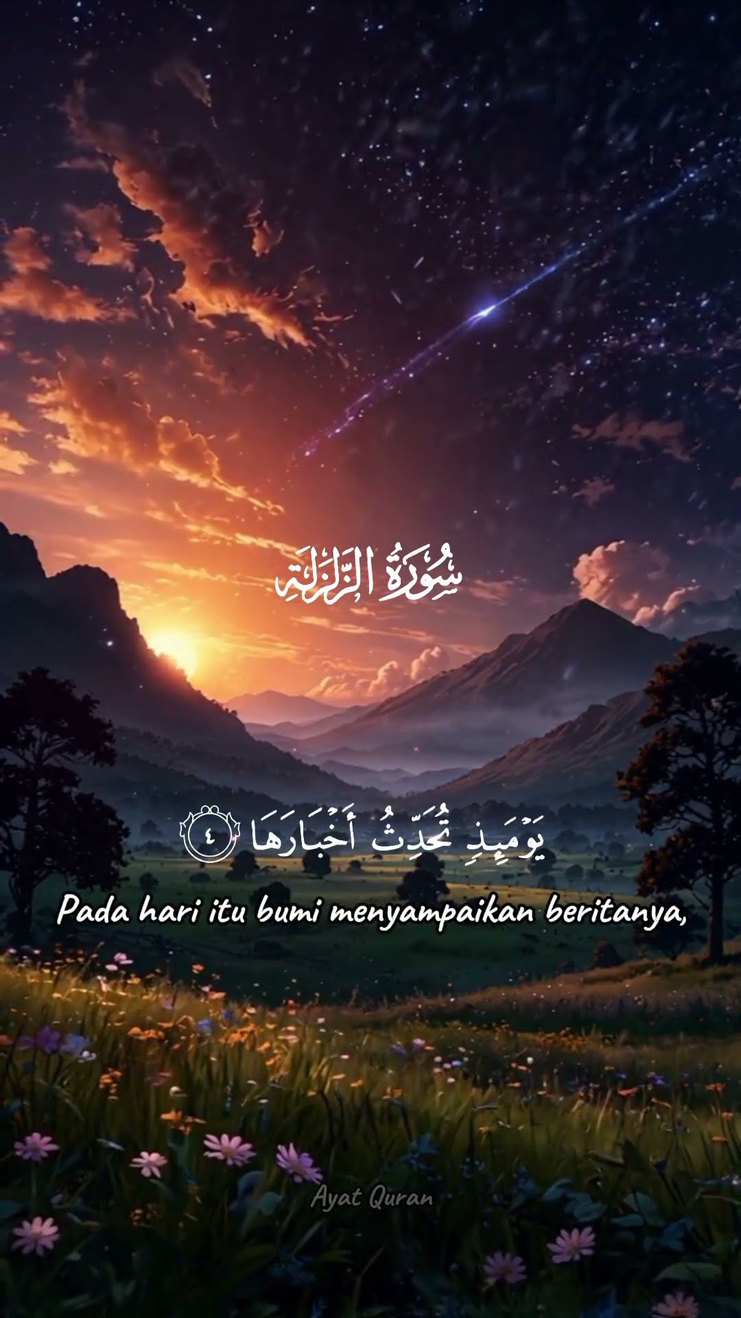 Q S Az Zalzalah alqurankarim alquran ayatquran surahazzalzalah Q S Az Zalzalah alqurankarim alquran ayatquran surahazzalzalah