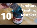 10 Biggest Furniture Painting Mistakes and How to Avoid and Fix Them! - Thrift Diving
