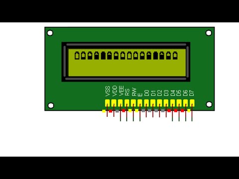 Custom Character Display on LCD with PIC16F877A | Simulation | Battery level icons