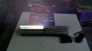 Flaş Çakar Lamba Beyaz 96 Ledli Dikdörtgen