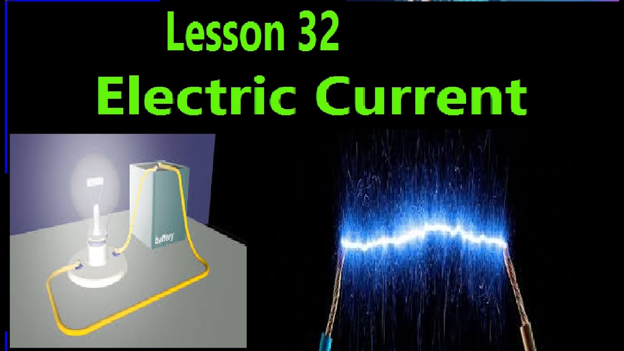 Lesson 32.  Electric Current