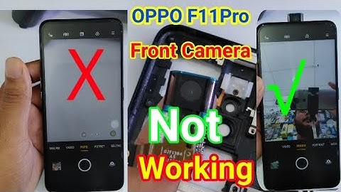 Oppo F11 Pro Front Camera Not Working / Oppo F11Pro Pop Up Camera Not Working and Solution