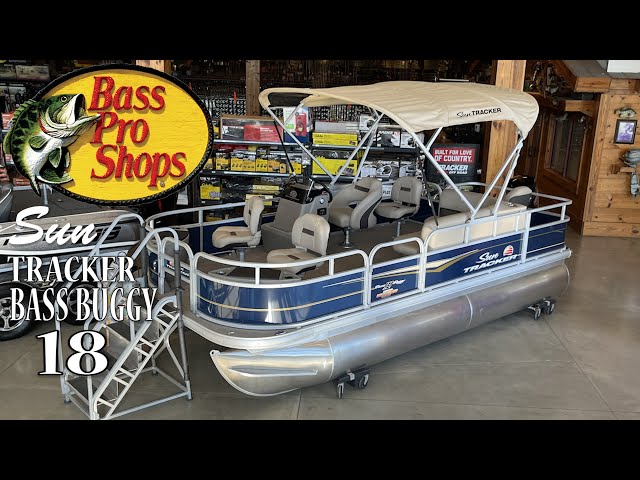 This Pontoon is a Catfishing Dream Rig!! Tracker Bass Buggy 18! at Bass Pro  Shops 