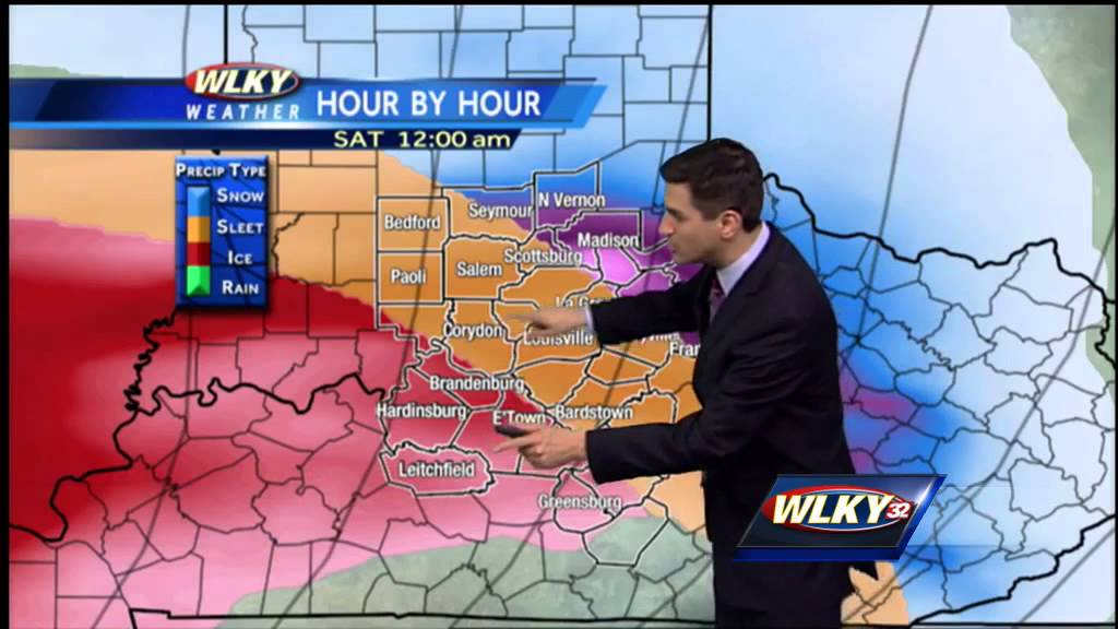 Winter storm warning in effect Friday night - YouTube