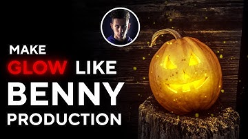 how to make glow like benny production | in hindi | make with om