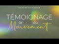 Tmoignage la joie du mouvement