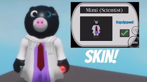 PIGGY BUILD MODE MIMI (SCIENTIST) SKIN!! (QUEST UPDATE!)