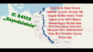 Ustka-Bielsko-Biała Główna I IC 84102 ,,Szyndzielnia" I EU07-052 I 13.07.2023