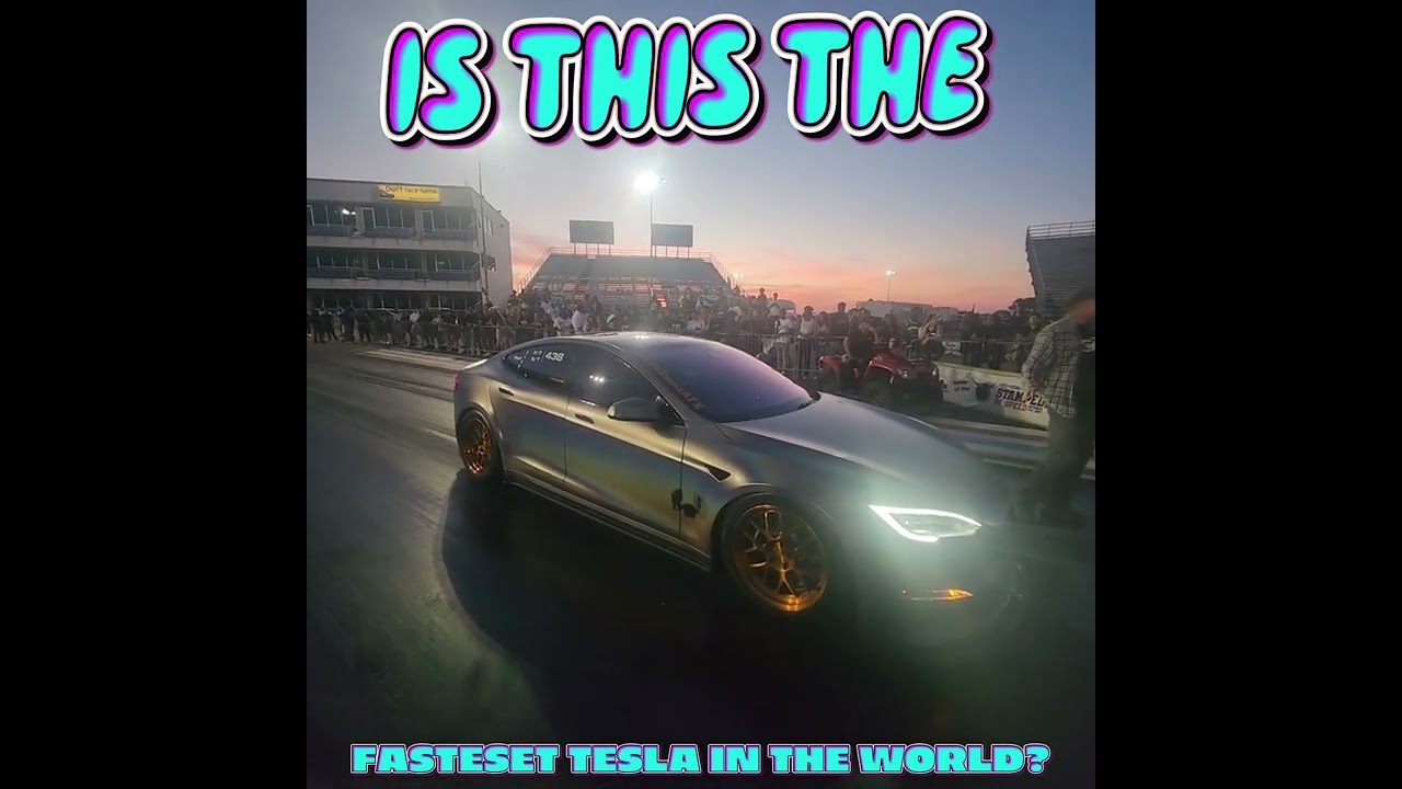 IS THIS THE FASTEST TESLA IN THE WORD? @EVSMOKEATX