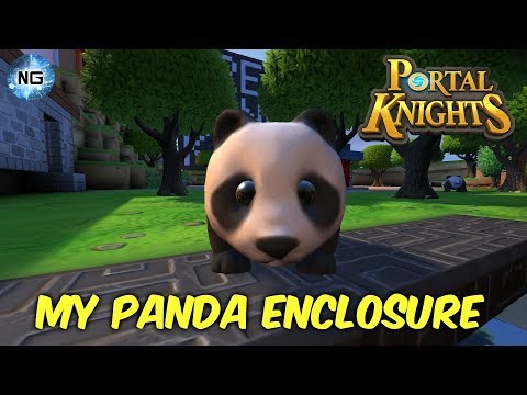 My Portal Knights Panda Enclosure