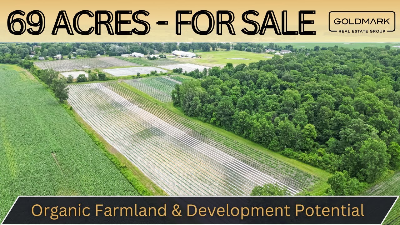 Newbury Ontario - Prime Development Opportunity with Farming Potential! Close to London & Chatham.