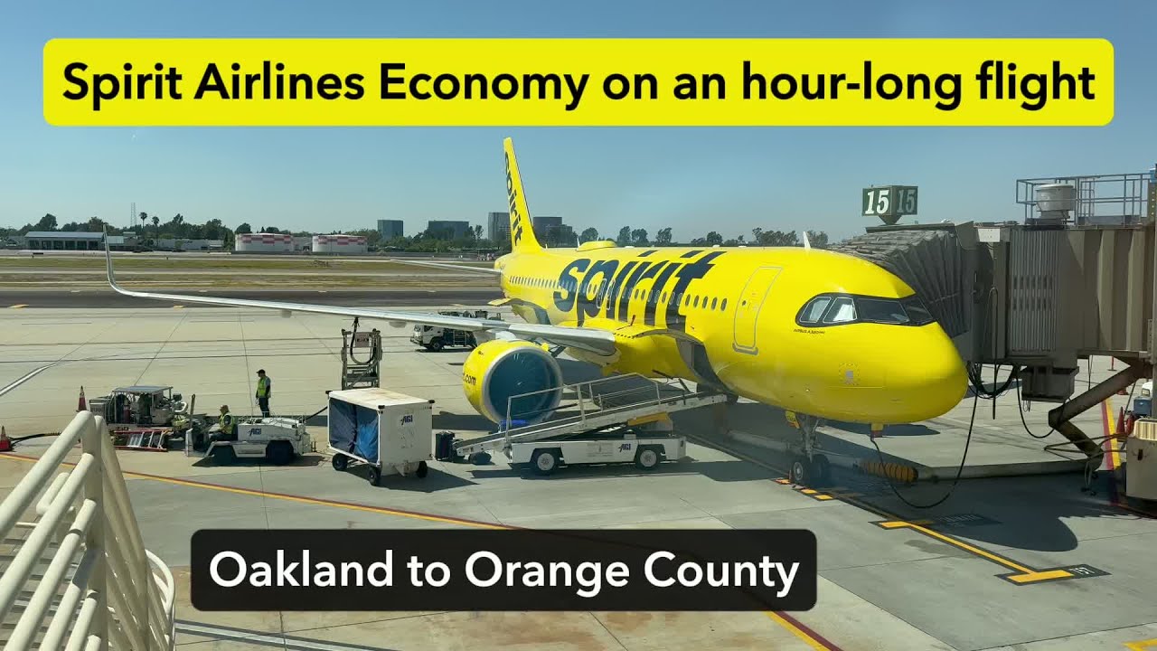 TRIP REPORT | Spirit Airlines (Economy) | Oakland (OAK) to Orange County (SNA) | Airbus A320neo