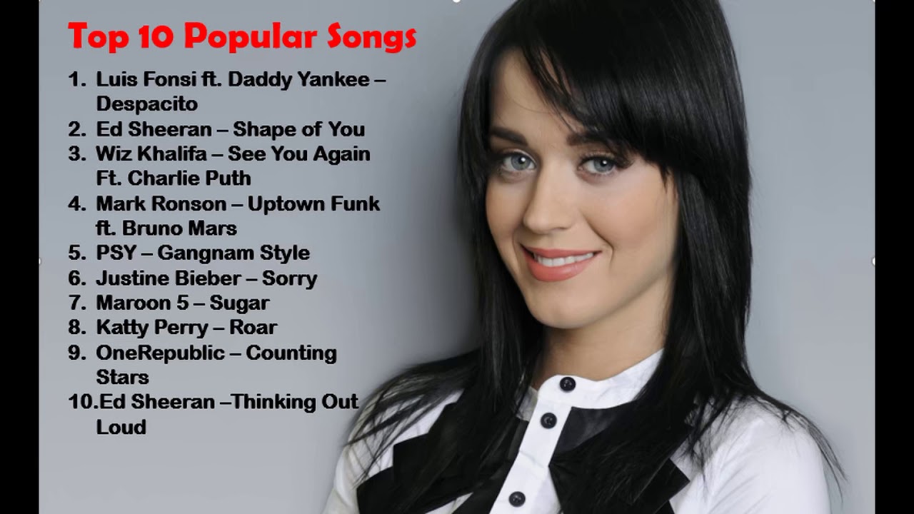 TOP 10 POPULAR SONGS YouTube