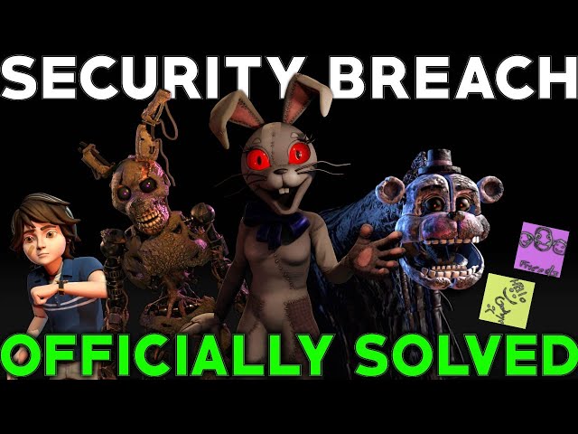 FNAF's MIMIC Theory was FINALLY CONFIRMED! #fnafsecuritybreach