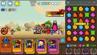 Puzzle & Defense: Match 3 Battle Gameplay screenshot 4