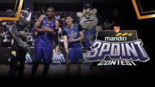 JORDAN ADAMS PERTAMA KALI IKUT, LANGSUNG JUARA DI Mandiri 3-PT Contest | #IBLAllStar 2024 Highlights