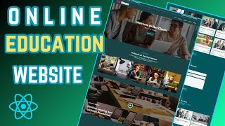 How to Build Your Own Education Website with React Js | Complete Guide Step by Step