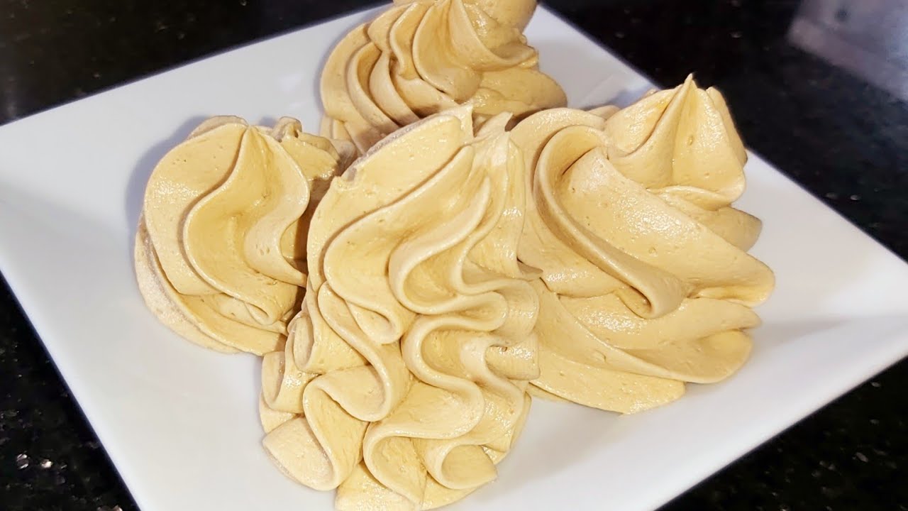 كريمة موسلين🧁 créme mousseline بنكهة القهوة نجمو نعملوها في التحليات او في قاطو 🎂