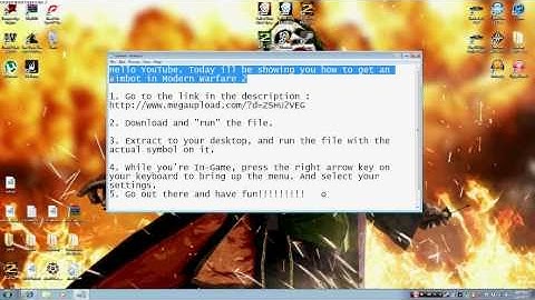 Modern Warfare 2 FREE Aimbot Hack Tutorial (WORKING) NO SURVEYS
