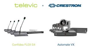 Full Crestron Automate VX and Televic Guide