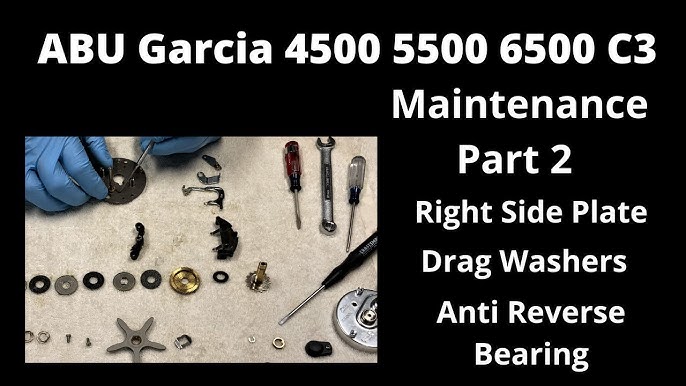 ABU Garcia 5500C Service Maintenance Complete Tear Down 