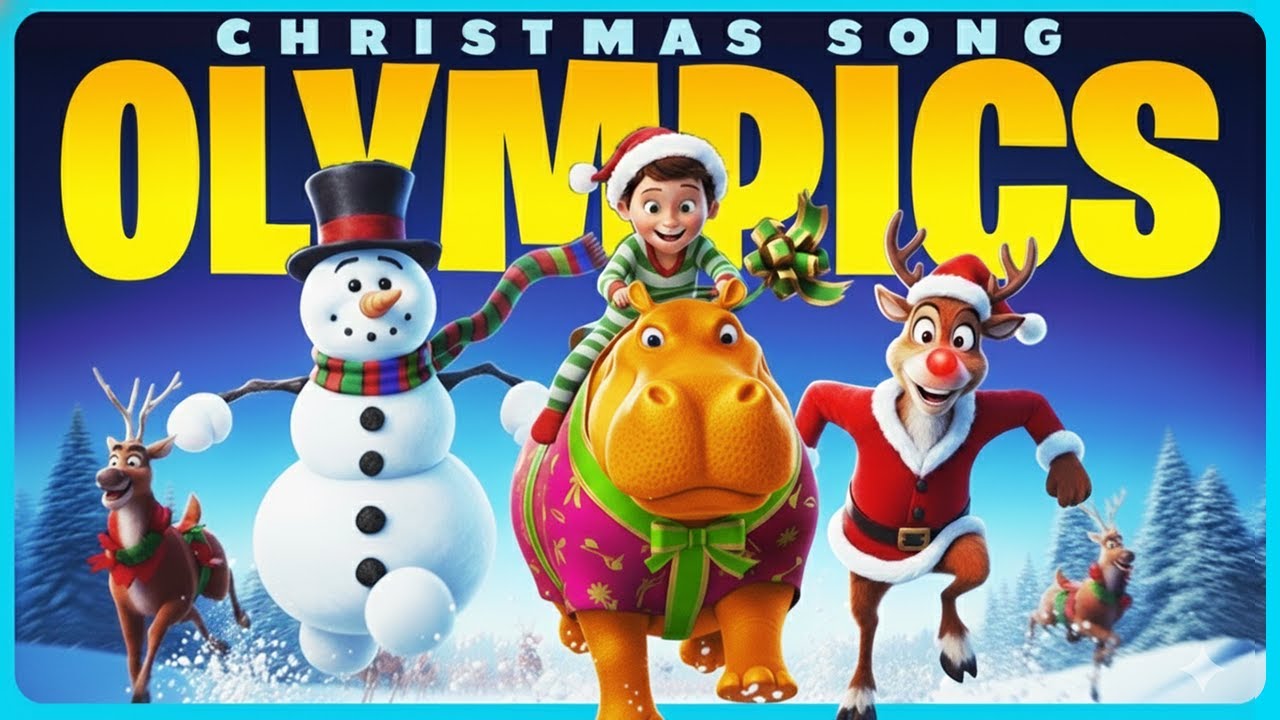 Christmas Song Olympics 🎁 Brain Break for Kids 🎁 Just Dance 🎁 Danny ...