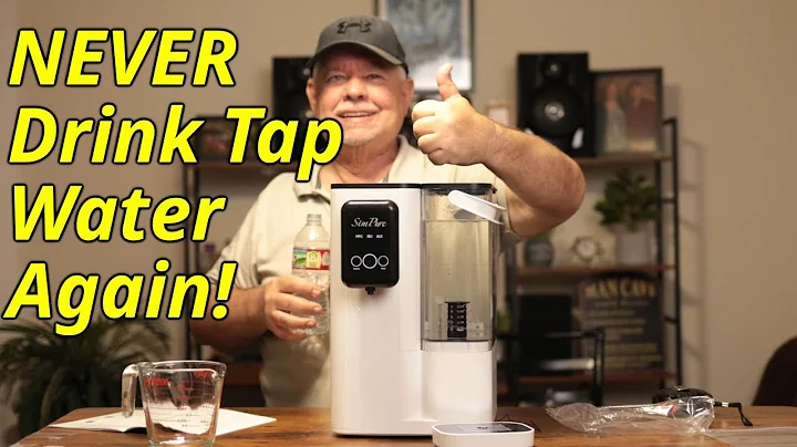 Transform Your Tap Water | SimPure Y9A Countertop RO Filter – Alkaline, UV, and More!