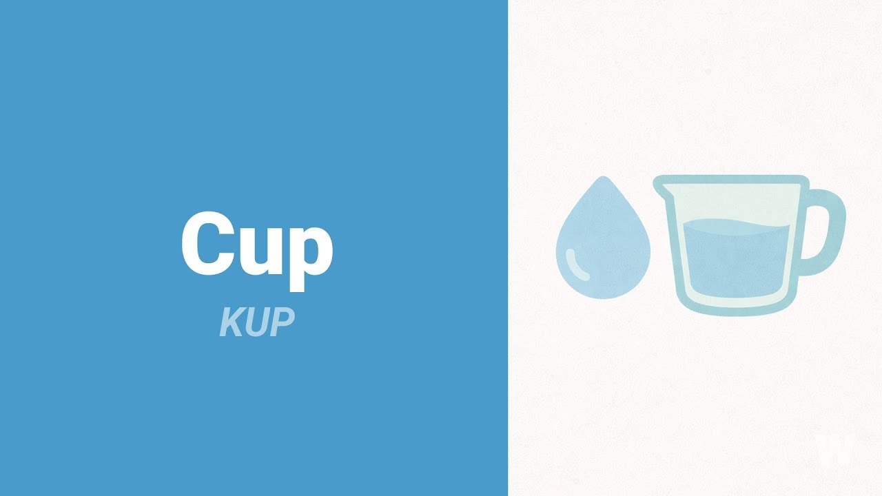 How to Pronounce Cup?