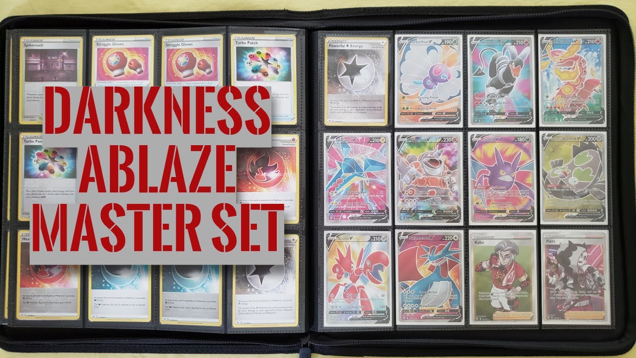 pokemon darkness ablaze card set Pokemon: Sword & Shield: Youll also get 45 Energy cards so your Pokmon can use their moves in battle Pokmon TCG: Sword & Shield-Darkness
