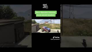 Gta V Liberator Monster Truck Location Funny
