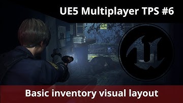 UE5 Multiplayer TPS tutorial #6 - Inventory Layout