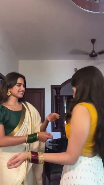 Mallu film actress Devika sanjay Vishu dance video
